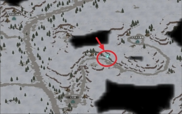 部落与弯刀手游冰龙在哪