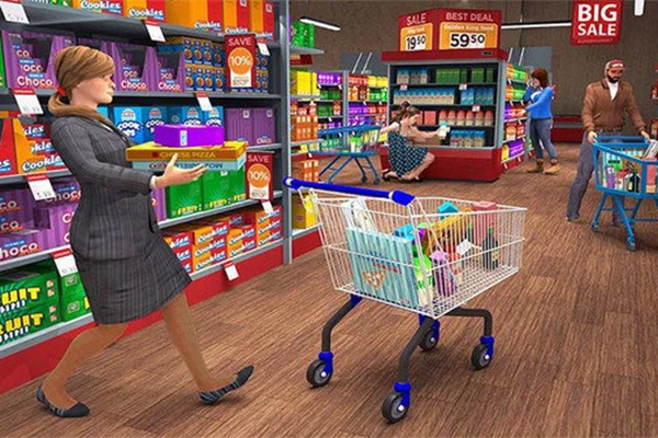 超市模拟器怎么调中文