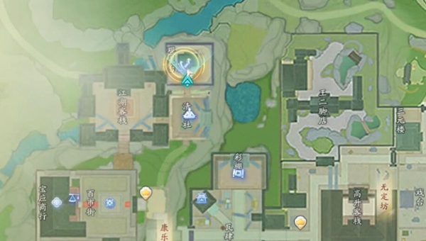 射雕赵王府观星童子位置介绍