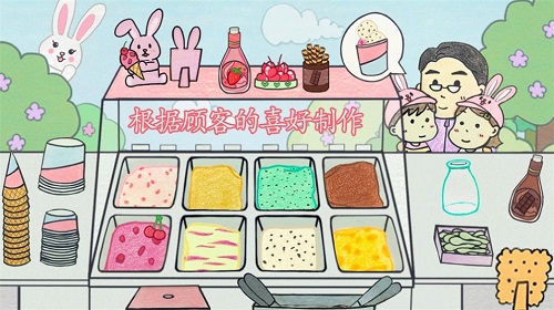 冰淇淋甜品铺（3）