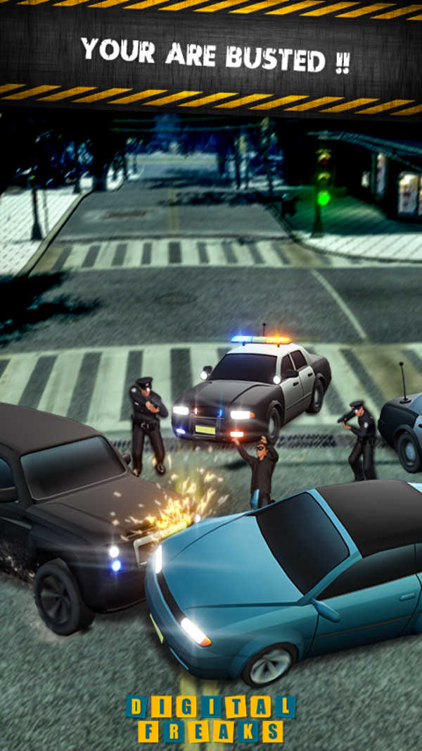 警察汽車追逐（2）