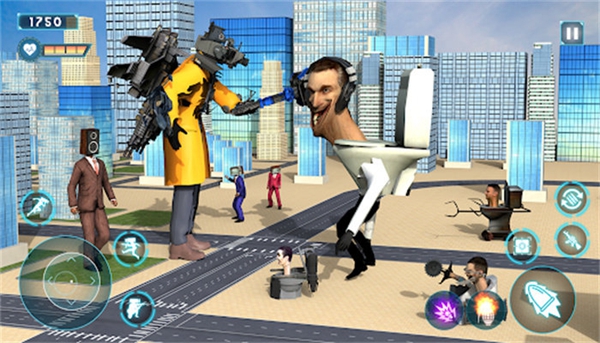 马桶人城市英雄3D（1）