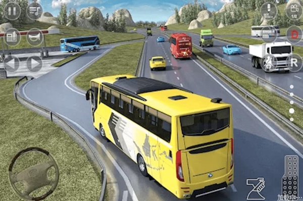 模拟驾驶公交大巴（4）