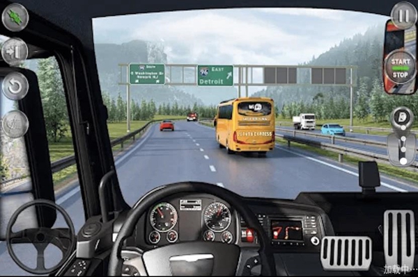 模拟驾驶公交大巴（3）
