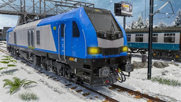 雪地上坡火车驾驶模拟（3）